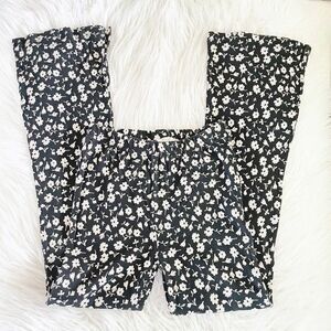 Jessica Simpson Floral Flared Leg Leggings